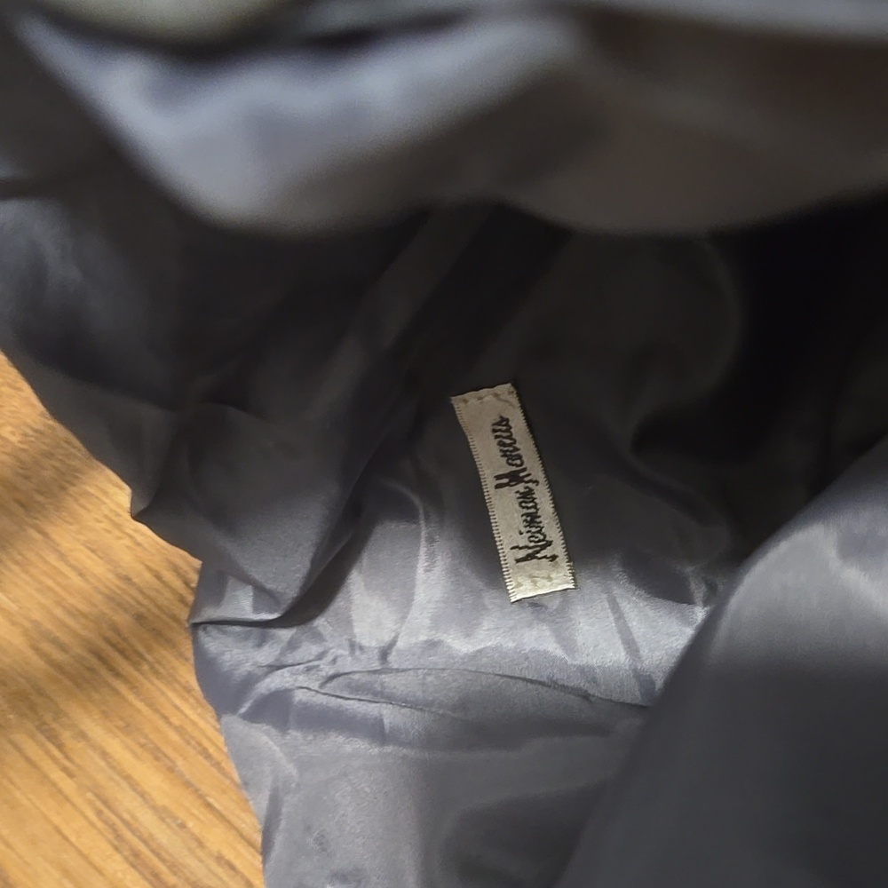 Gray Leather Tote Bag - Picture 2 of 2